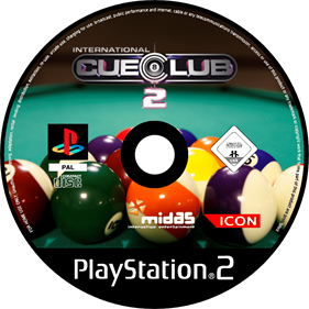 International Cue Club 2 - Fanart - Disc Image
