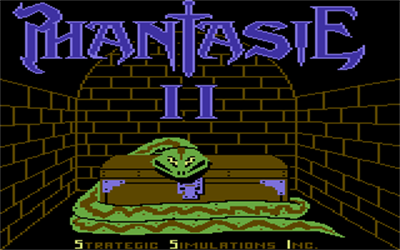 Phantasie II - Screenshot - Game Title Image