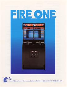 Fire One - Advertisement Flyer - Front Image