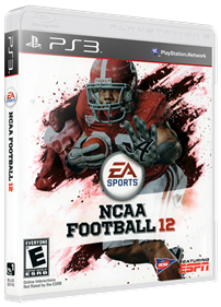 NCAA Football 12 - Box - 3D Image