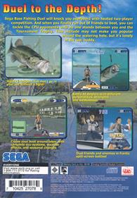 Sega Bass Fishing Duel - Box - Back Image