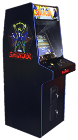 Shinobi - Arcade - Cabinet Image