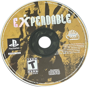 Expendable - Disc Image