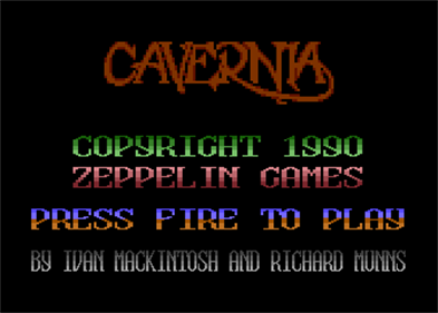 Cavernia - Screenshot - Game Title Image