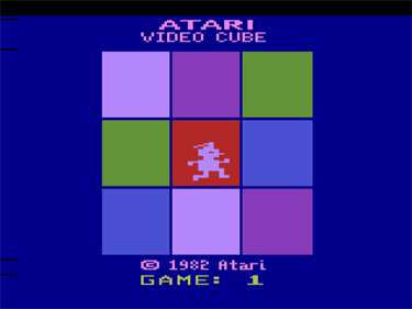 Atari Video Cube - Screenshot - Game Title