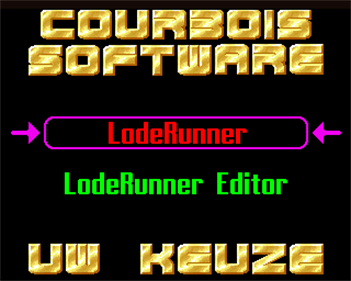 LodeRunner - Screenshot - Game Title Image