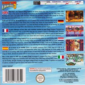 Donkey Kong Country 3 - Box - Back Image