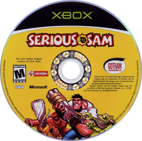 Serious Sam - Disc Image