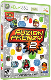 Fuzion Frenzy 2 - Box - 3D Image