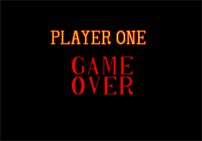 Top Player's Golf - Screenshot - Game Over Image