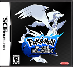 Pokémon Blaze Black - Box - Front - Reconstructed Image