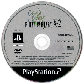 Final Fantasy X-2 - Disc Image