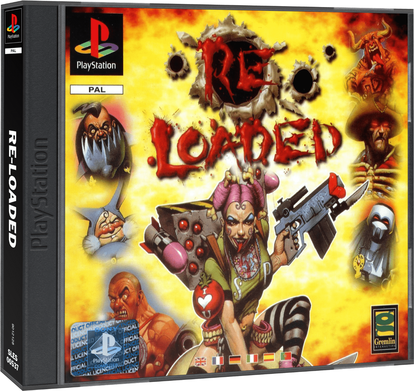 Re-Loaded : The Hardcore Sequel [USA] - Playstation (PSX/PS1) iso