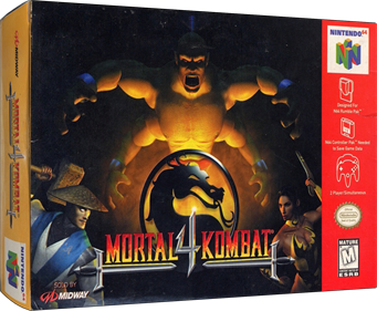 Mortal Kombat 4 - Box - 3D Image
