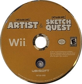 Drawsome! Sketch Quest / Drawsome! Artist - Disc Image