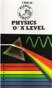 Physics 'O'/ 'A' Level - Box - Front Image