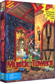 Mystic Towers - Box - 3D Image