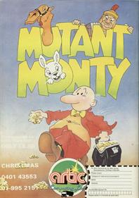 Mutant Monty - Advertisement Flyer - Front Image