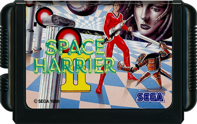 Space Harrier II - Cart - Front Image