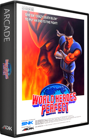 World Heroes Perfect - Box - 3D Image
