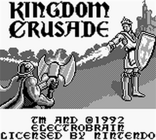 Kingdom Crusade - Screenshot - Game Title Image