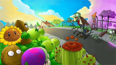 Plants vs Zombies - Fanart - Background Image