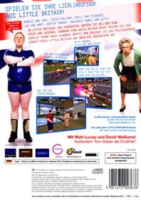 Little Britain: The Video Game - Box - Back Image