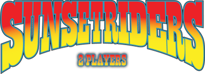 Sunset Riders - Clear Logo Image