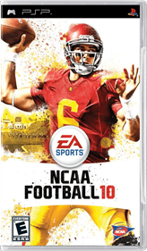 NCAA Football 10 - Box - Front - Reconstructed Image