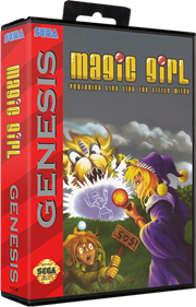 Magic Girl featuring Ling Ling the Little Witch - Box - 3D Image