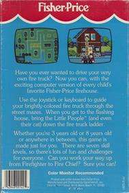 Fisher-Price: Firehouse Rescue - Box - Back Image