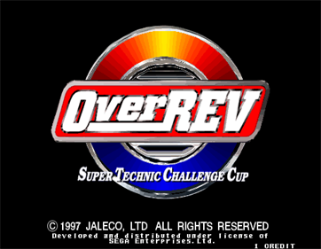 Over Rev - Screenshot - Game Title Image