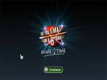 Are You Smarter than a 5th Grader? Game Time - Screenshot - Game Title Image