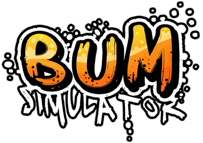 Bum Simulator - Clear Logo Image
