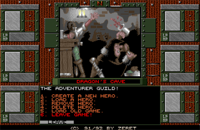 Dungeons of Avalon - Screenshot - Game Select Image