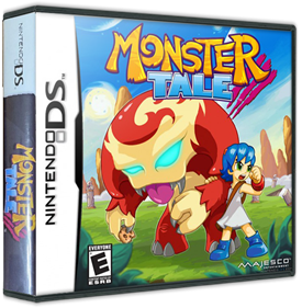 Monster Tale - Box - 3D Image