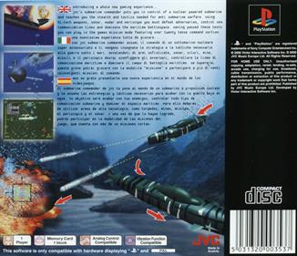 Submarine Commander - Box - Back Image