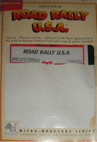 Road Rally U.S.A. - Box - Front Image