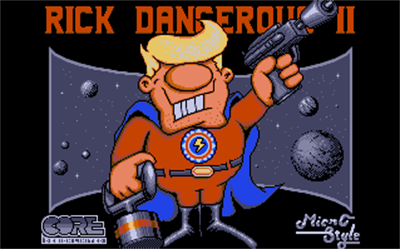 Rick Dangerous 2 - Screenshot - Game Title Image