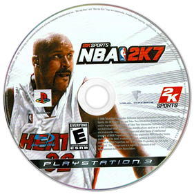 NBA 2K7 - Disc Image