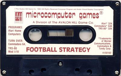 Computer Football Strategy - Cart - Front Image