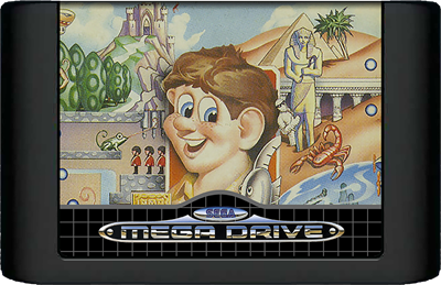 Alex Kidd in the Enchanted Castle - Cart - Front Image