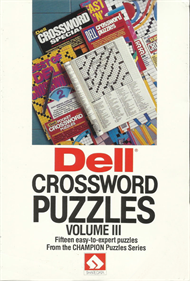 Dell Crossword Puzzles: Volume III - Box - Front Image