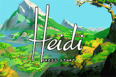 Heidi: The Game - Screenshot - Game Title Image