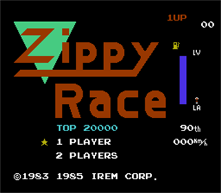 Zippy Race - Screenshot - Game Title Image