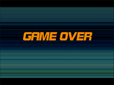 Sega Strike Fighter - Screenshot - Game Over Image