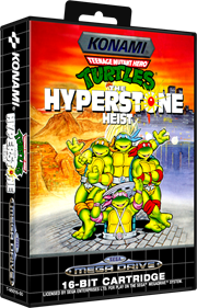 Teenage Mutant Ninja Turtles: The Hyperstone Heist - Box - 3D Image