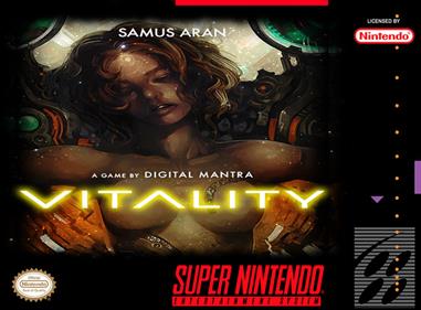 Super Metroid: Vitality - Fanart - Box - Front Image