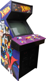 X-Men - Arcade - Cabinet Image