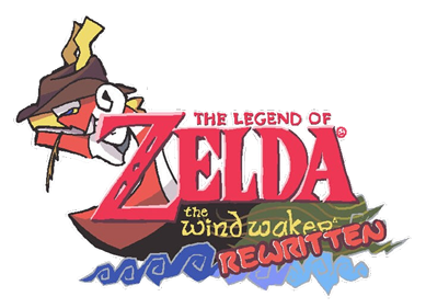 The Legend of Zelda: The Wind Waker Rewritten - Clear Logo Image